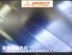 很有挑战的蜗杆抛光，来看米兰电玩娱乐
磨粒流的表演！