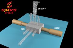ABS阀体去毛刺，相交孔去毛刺前后对比！